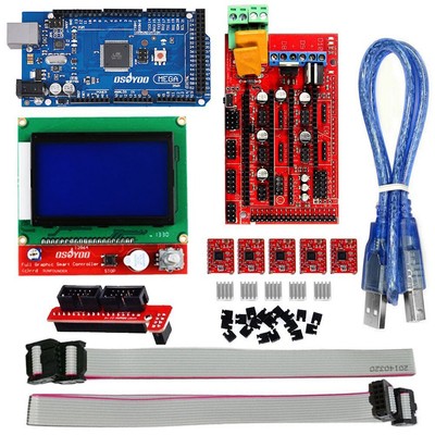  3D-Druckerkit mit RAMPS 1.4-Controller + Mega 2560-Karte + 5 Stück A4988