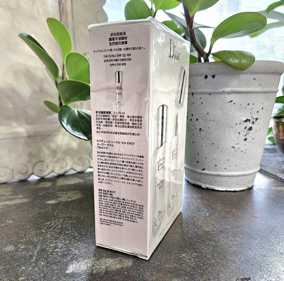 Dior Capture Totale C.E.L.L. Suero Energy Super Potent 2,5 oz x 2 ¡NUEVO EN CAJA! TTL 5 OZ Foto 2 de 4