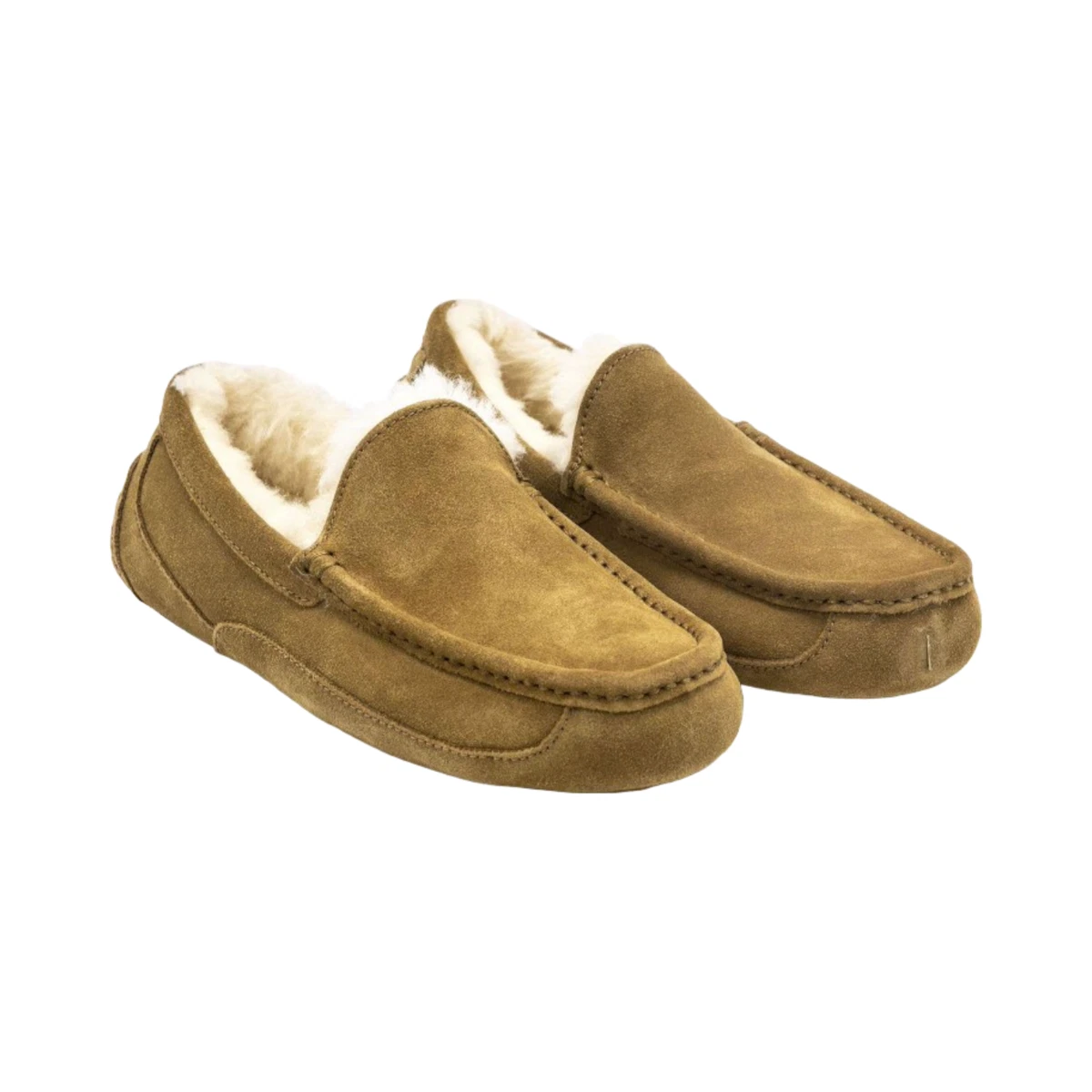 Ugg ascot moccasin suede slippers 2025