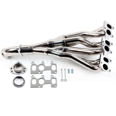 STAINLESS MANIFOLD HEADER/EXHAUST FOR 92-04 VW JETTA/GOLF/GTI MK4 2.8 VR6