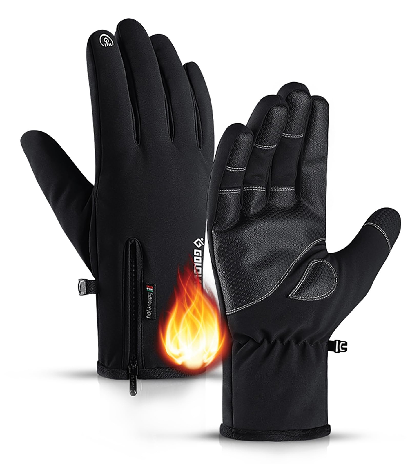 Winter Gloves Warm Gloves for Cold Weather Gloves for Men and Women - Thermal...-image