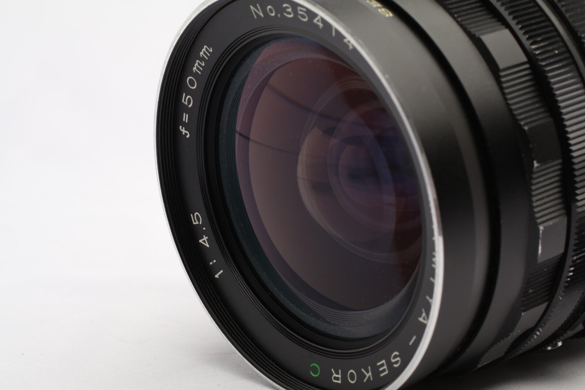 Near MINT + Caps] Mamiya Sekor C 50mm f4.5 MF Lens For RB67