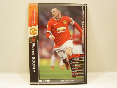 Panini WCCF 2014-15 Wayne Rooney 1985 England　No.10 Manchester United EPL #A031