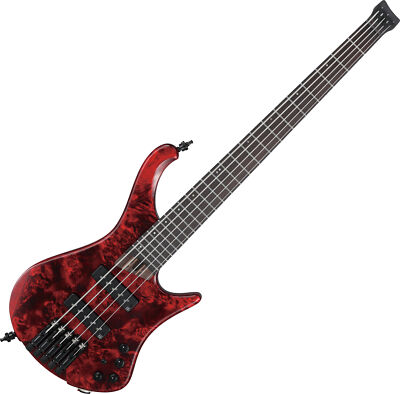 Ibanez EHB1505-SWL 5-Saiter Headless aktiv E-Bass Stained Wine Red Low Gloss