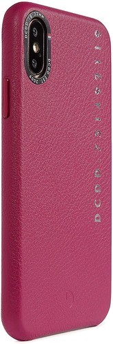 Decoded Coque arrière en cuir pleine fleur lavable pour iPhone X/XS Pop Color - Photo 2 sur 8