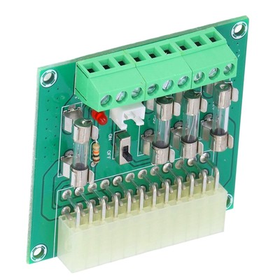 ATX-Netzteil-Adaptermodul-Breakout-Board für 24PIN 20PIN Desktop-PC