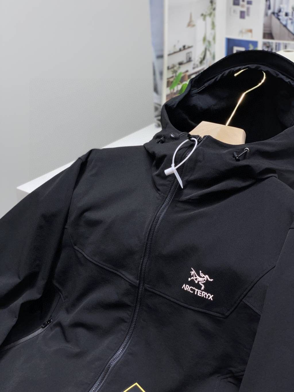 controllare descrizione taglia S 2XL ARC'TERYX Outdoor King giacca casual con cappuccio