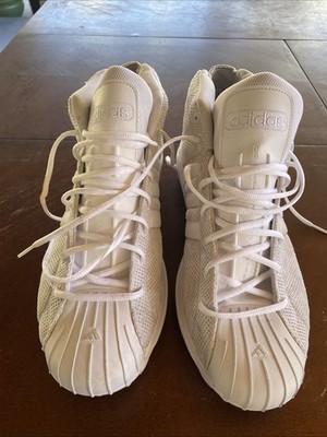 Adidas Pro Model Mid FV2094 Cream Off White Men s Size 17 Rare Large Size EU 52 