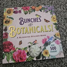 Tons of Botanicals Sticker Book by Not Available (2022, Trade Paperback)