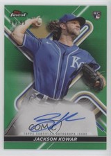 2022 Topps Finest Green Refractor 99/99 Jackson Kowar #FA-JK Auto uk2