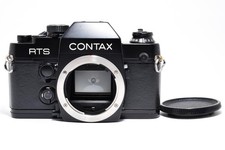  Near Mint  w/Cap Contax RTS II Quartz 35mm Manual Film Camera From JAPAN