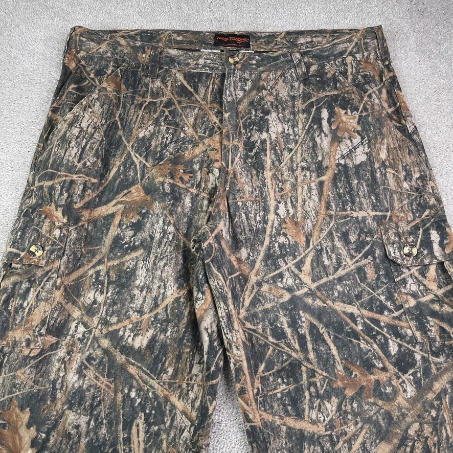 True Timber Pants Mens Large 40x31 Brown Camo Cargo Hunting Hunter Outdoors - Image 2 of 4
