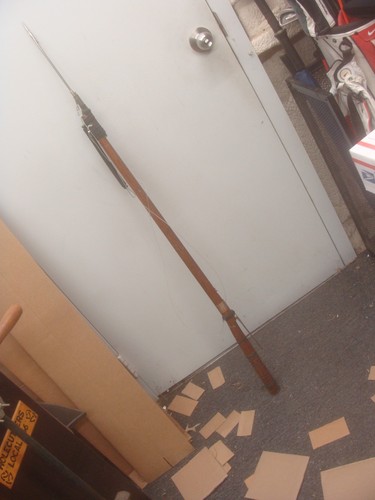 Vintage Mahogony wood Scuba Spear Gun for Underwater Fishing