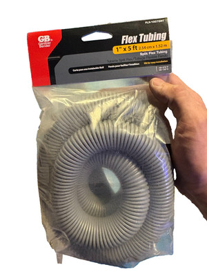 5x LOT - Gardner Bender 1'' × 5 ft Split Flex Tubing Conduit Tube - New Sealed