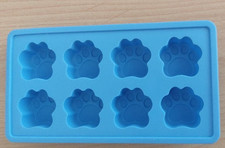 Silicone Ice Cube Tray Blue 17.5 x 9.5 cm!!!NEW!!!