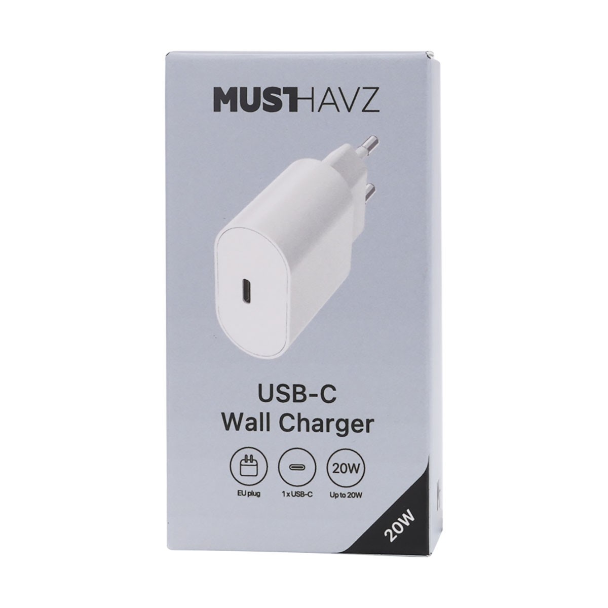 Chargeur USB-C 20W ultra compact idéal pour les déplacements - 3