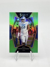 2021 Panini Select Levi Onwuzurike Rookie #190 Neon Green Prizm Lions #/49 SSP