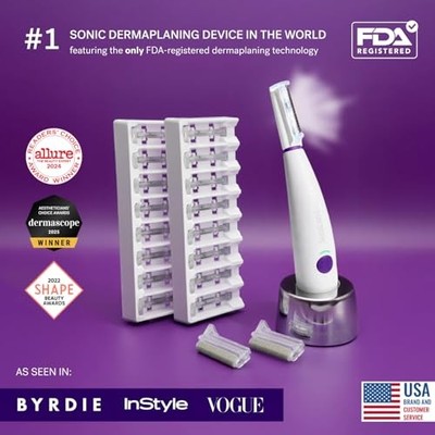 Beauty Sonicsmooth Pro+ Dermaplane Razor for Women Face + Eyebrow