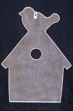 Lone Elm Studios Metal Wall Mount Memo Board Bird House Shabby Yet Chic