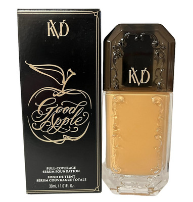 KAT VON D Beauty Good Apple Full Coverage Serum Foundation ~ MEDIUM 045 ~ NIB