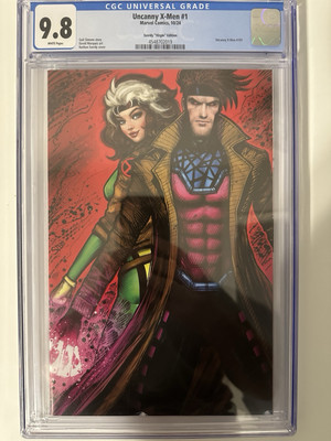Uncanny X-Men #1 CGC 9.8 NM EXCLUSIVE Limited Edition   Key SZERDY Rogue Gambit