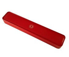 Scatola OMEGA per orologio donna, originale, vintage, interno velluto rosso  13