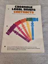 Casenote Legal Briefs Contracts book copyrigh...