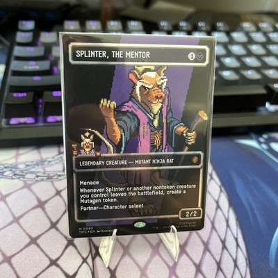 Splinter The Mentor Mtg Surge Foil Pixel | eBay