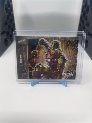 Iron Man 2023 Skybox Metal Universe Arc Weld AW-28