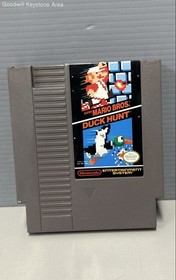 (D) Nintendo NES - Super Mario Bros. & Duck Hunt 2in1 Game Cartridge
