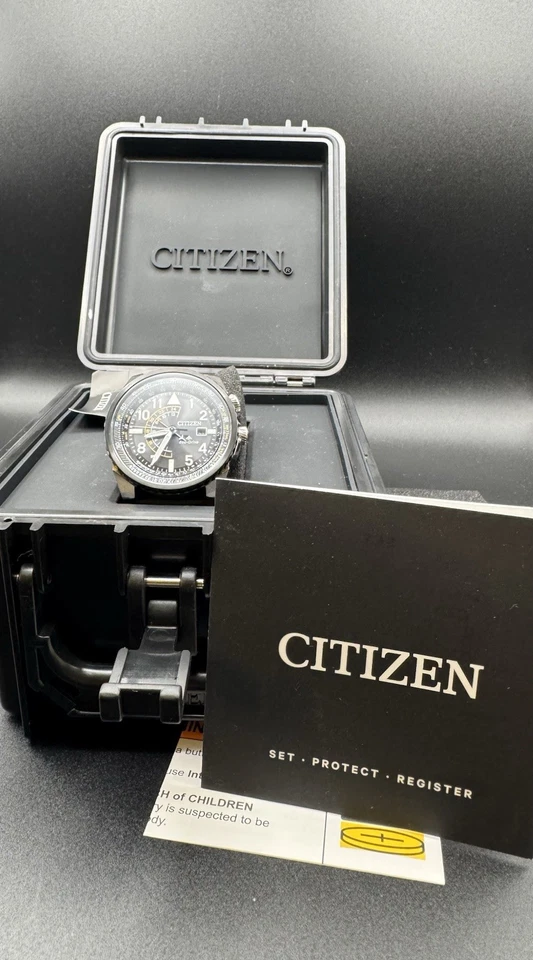 Reloj Piloto Citizen Promaster Eco-Drive - Totalmente Nuevo en Estuche de Coleccionista  Foto 2 de 4