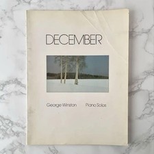 George Winston December Piano Solos Sheet Mus...