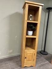 Solid Oak Furniture Land display/ cupboard/bookcase (Local delivery included)