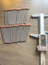 Lot of 50 Extended-Shank Mounted Grinding Points 70mm Abrasive Rotary Tool Bits