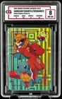 1999 Pokémon Bandai Vending Prism #222 SANDSHREW DRAGONITE SQUIRTLE PSA CGC