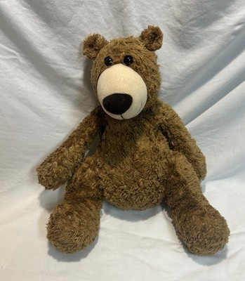 Tchibo TCM Brown Teddy Bear 15  Plush Stuffed Animal Hamburg Germany