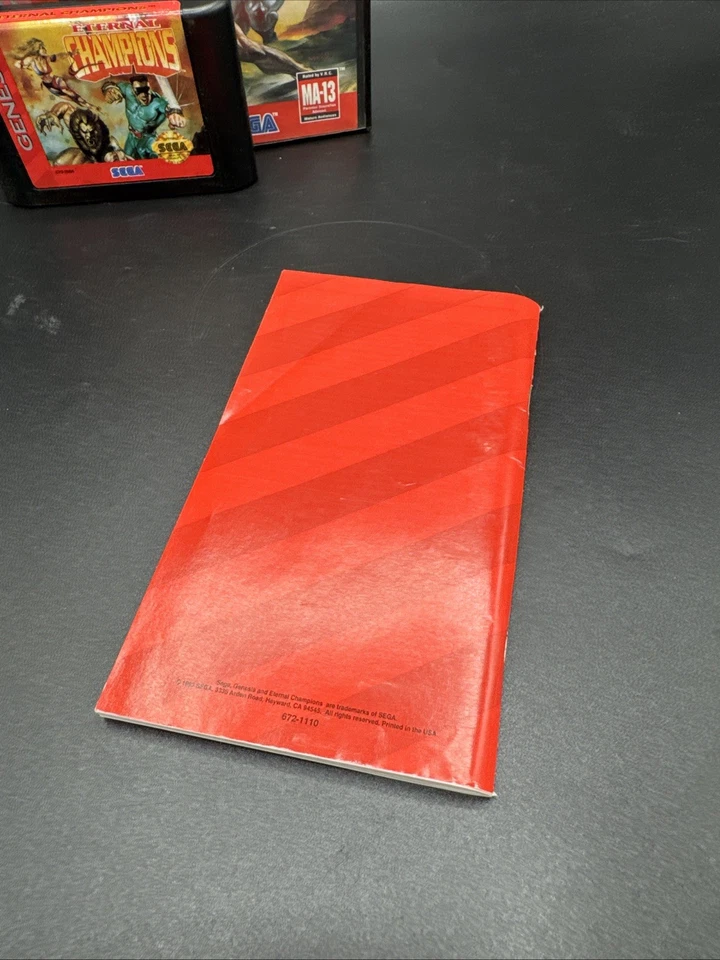 Eternal Champions Sega Genesis Video Game Complete With Box and Manual - Image 3 of 4