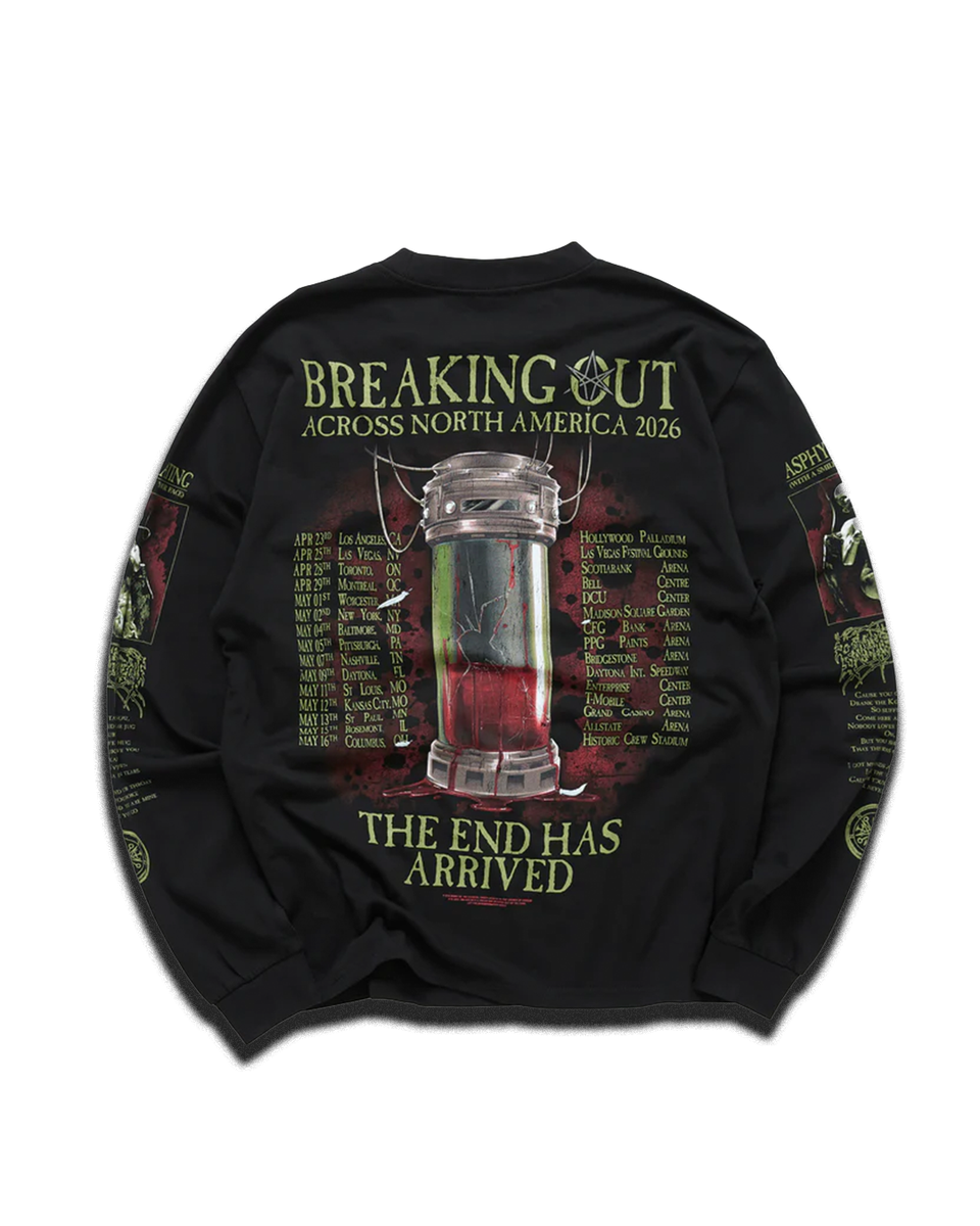 HOT!!! BRING ME THE HORIZON 2026 TOUR Breaking Out Long Sleeves