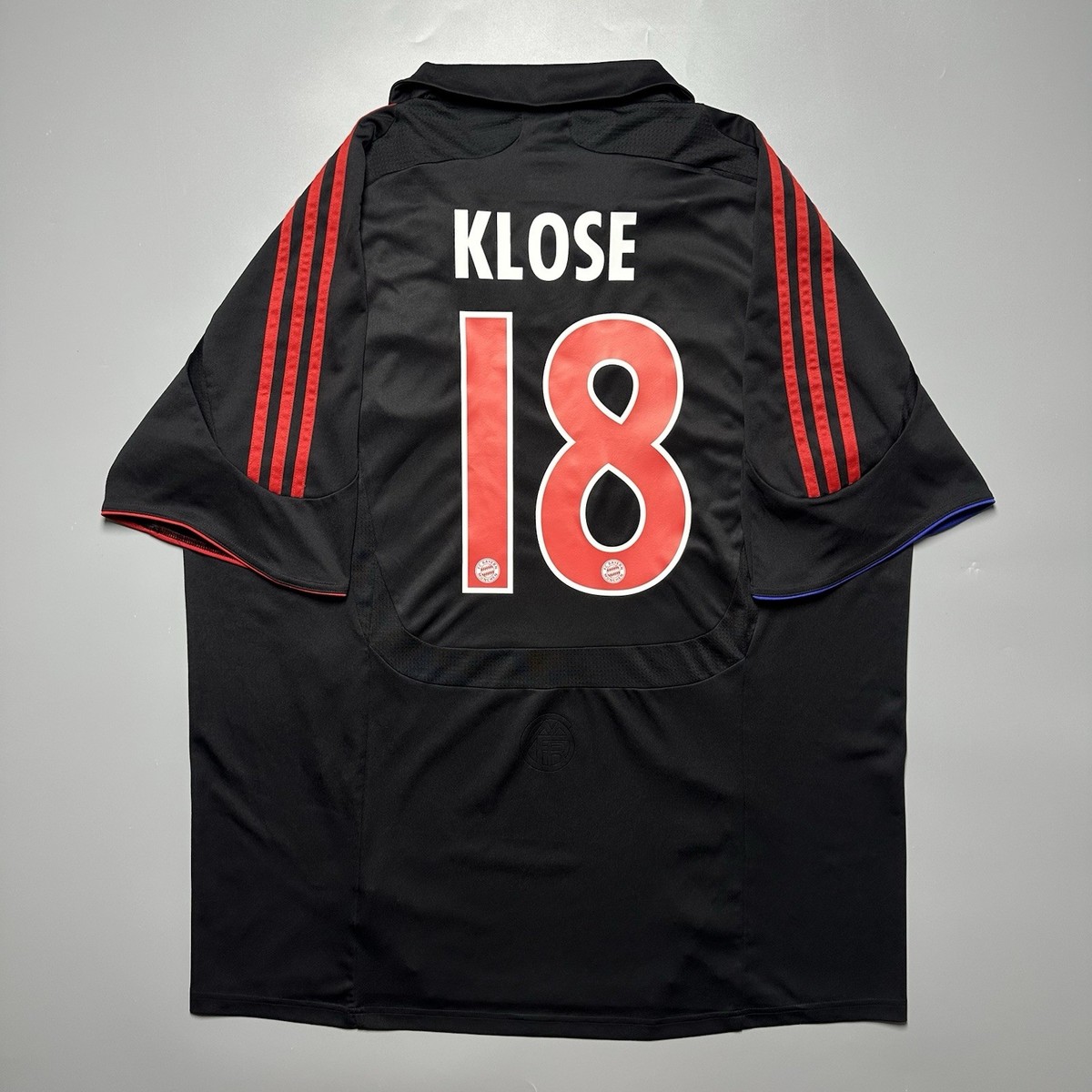 BAYERN ADIDAS 2007/2008 FOOTBALL SOCCER THIRD JERSEY #18 KLOSE