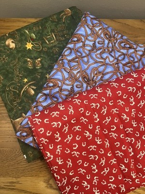 Bundle of 9 yards x 44''. Michael Miller, Fabri Quilt, SSI.  3yds of each.