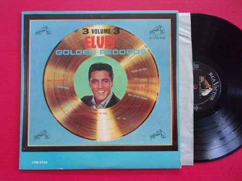 ELVIS PRESLEY - Elvis' Golden Records, Vol. 3 (LPM-2765) 1963 First Pressing