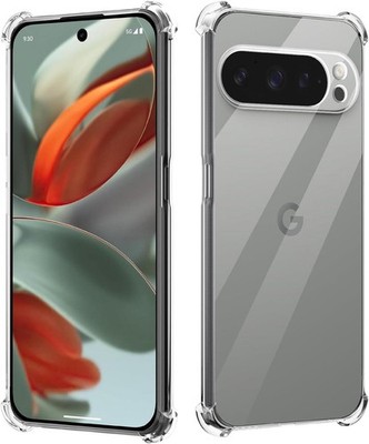 Für Google Pixel 10 / 10 Pro Clear Case Stoßfest Hart Rückseite Weich Bumper Cover