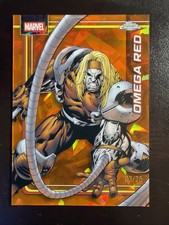 2026 Topps Chrome Marvel #90 Omega Red /25 Orange Sapphire