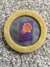Vintage Phoenix Suns Basketball Hologram POG From Kelloggs in 1990s