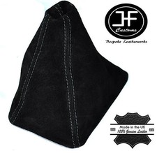 GREY STITCH FITS HONDA CRV 2006-2012 GEAR GAITER REAL SUEDE SHIFT BOOT