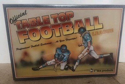 Official Table Top Football League #0821 Sealed  1991 Vitage