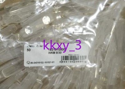 50 PCS Weidmuller Cable Marking Card WKM 8/30 1631910000 NEW *pt