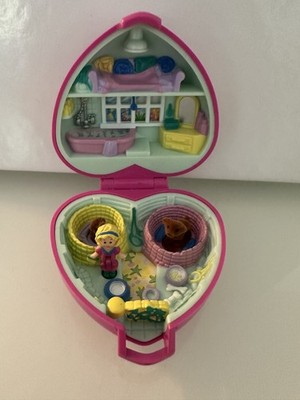 Vintage Polly Pocket  Precious Puppies  1993   Bluebird Toys - entire set