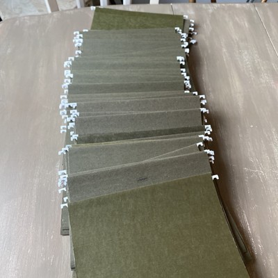 Hanging Organizer File Cabinet Folders Letter Size Green 50 Pack Folder Hanger