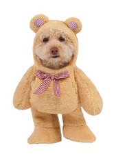 Rubies Walking Teddy Bear Pet Costume for Dogs  Cats, Small